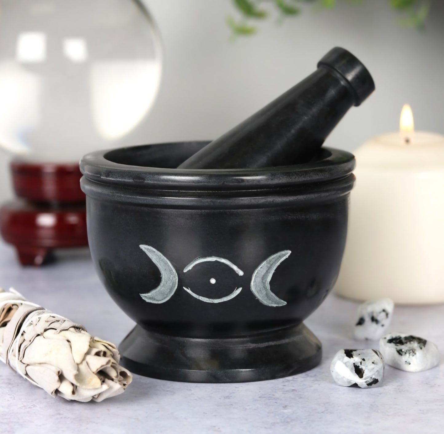 Soap Stone Pestle and Mortar