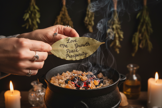 Bay Leaf Wishes & Sacred Resin: A New Year Manifestation Ritual