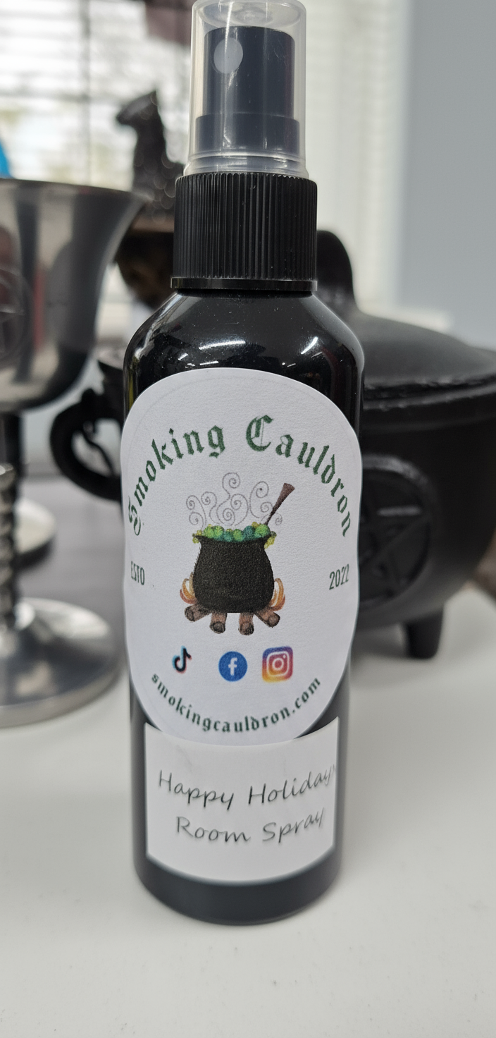 Enhanced Happy Holidays Room Spray product photo